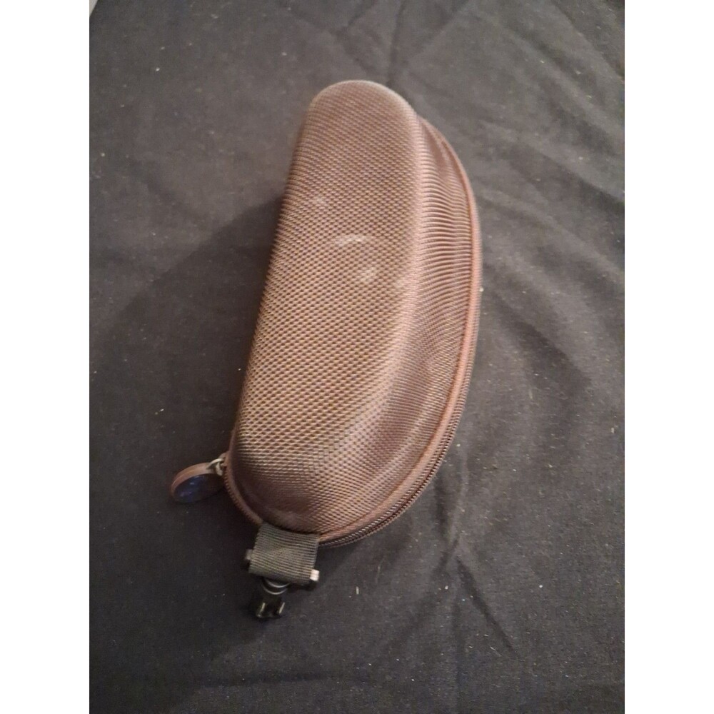 Maui Jim Hard Protective Zipper Brown Case for Eyeglasses or Sunglasses 7 Inches - Picture 3 of 7